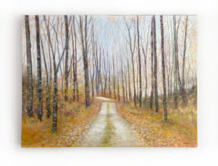 Northern Michigan Woods by Sally Adams |  Context View of Artwork 
