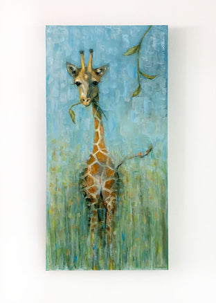Original art for sale at UGallery.com | Sweet Eyes by Sally Adams | $3,200 | acrylic painting | 48' h x 24' w | photo 3