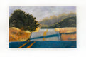 Original art for sale at UGallery.com | The Road by Sally Adams | $4,900 | acrylic painting | 30' h x 48' w | thumbnail 3