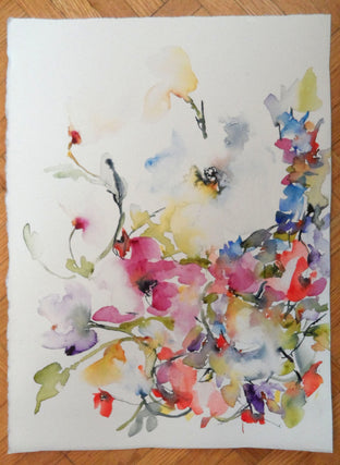 Spring Blooms II by Karin Johannesson |  Context View of Artwork 