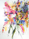 Original art for sale at UGallery.com | Autumn Blooms II by Karin Johannesson | $700 | watercolor painting | 16' h x 12' w | thumbnail 1