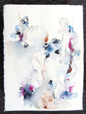 Original art for sale at UGallery.com | Winter Scene I by Karin Johannesson | $425 | watercolor painting | 15' h x 11' w | thumbnail 3