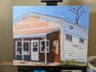 Original art for sale at UGallery.com | General Store in Aguanga Baking in the Sun by Samuel Pretorius | $800 | acrylic painting | 16' h x 20' w | thumbnail 3
