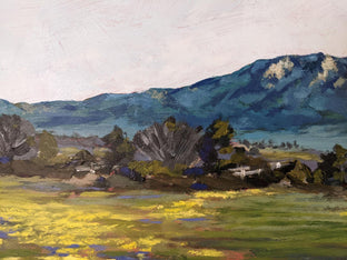 Original art for sale at UGallery.com | Majestic Cahuilla Mountain and Spring Blossoms by Samuel Pretorius | $800 | acrylic painting | 16' h x 20' w | photo 3