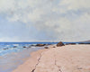 Original art for sale at UGallery.com | Sun Drenched Beach Near Santa Cruz by Samuel Pretorius | $800 | acrylic painting | 16' h x 20' w | thumbnail 1