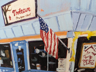 Original art for sale at UGallery.com | Thriftstore in Anza by Samuel Pretorius | $800 | acrylic painting | 16' h x 20' w | photo 4