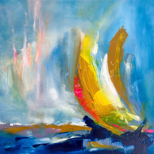 Original art for sale at UGallery.com | Changing Wind by Sarah Parsons | $1,500 | oil painting | 30' h x 30' w | photo 1
