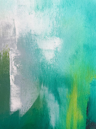 Green Refresh by Sarah Parsons |   Closeup View of Artwork 