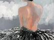 Original art for sale at UGallery.com | Scattered Skirt by Mary Pratt | $2,300 | oil painting | 48' h x 24' w | thumbnail 4