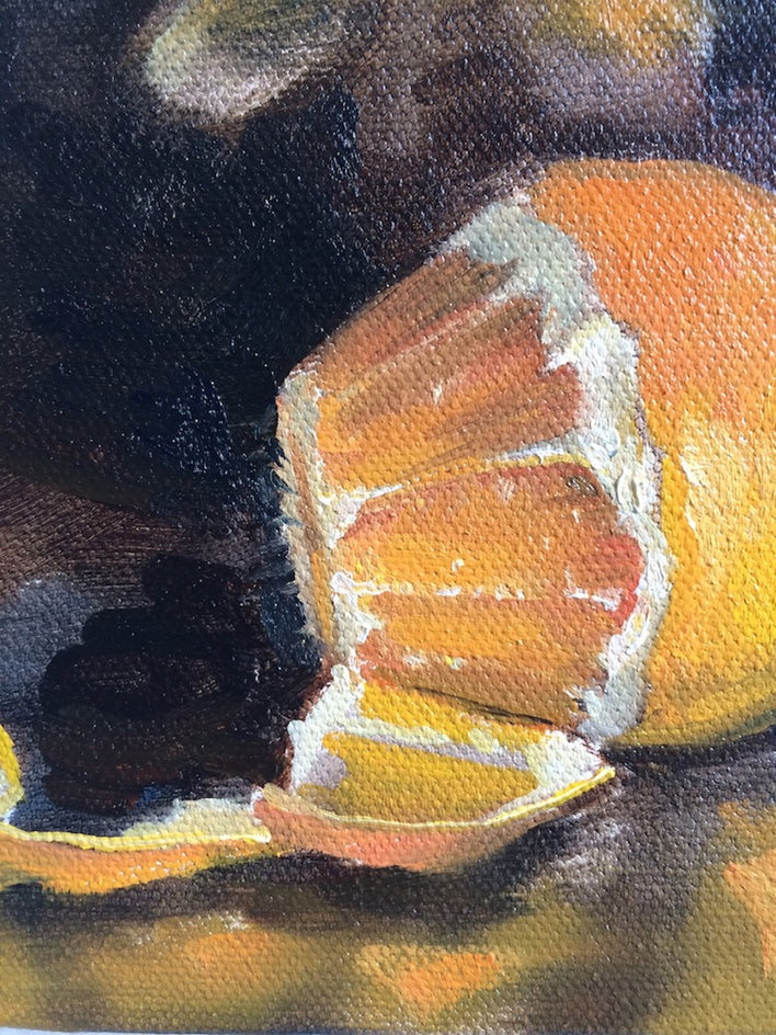 Scorpio by Jesse Aldana |  Closeup View of Artwork 