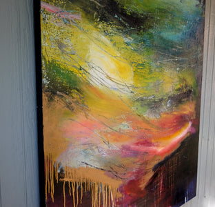 Original art for sale at UGallery.com | Ascending by Scott Dykema | $7,000 | mixed media artwork | 60' h x 48' w | photo 2