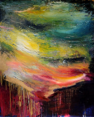 Original art for sale at UGallery.com | Ascending by Scott Dykema | $7,000 | mixed media artwork | 60' h x 48' w | photo 1