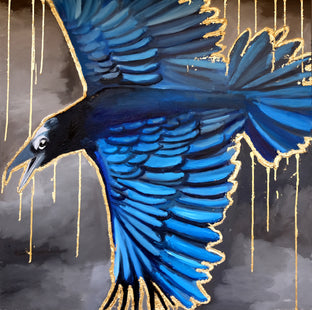 Original art for sale at UGallery.com | Adversity's Light by Scott Dykema | $3,100 | mixed media artwork | 36' h x 36' w | photo 1