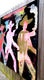 Original art for sale at UGallery.com | Bright Light Cowboy Fight by Scott Dykema | $5,400 | mixed media artwork | 48' h x 48' w | thumbnail 4