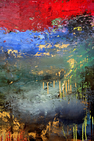 Original art for sale at UGallery.com | Going Up by Scott Dykema | $7,000 | mixed media artwork | 60' h x 48' w | photo 2