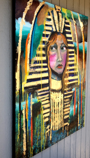 Golden Age Girl by Scott Dykema |   Closeup View of Artwork 