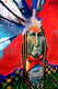 Original art for sale at UGallery.com | On Red by Scott Dykema | $4,400 | mixed media artwork | 48' h x 36' w | thumbnail 4