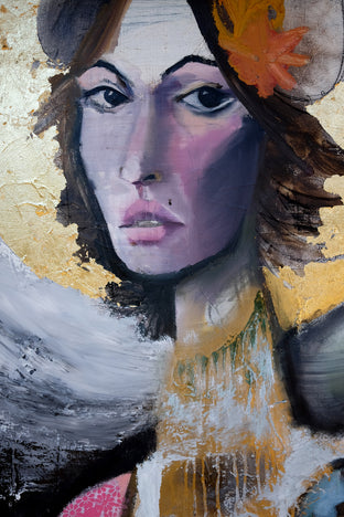 Original art for sale at UGallery.com | Sleeves by Scott Dykema | $4,100 | mixed media artwork | 60' h x 24' w | photo 2