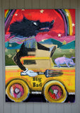 Original art for sale at UGallery.com | Where Dreams Come True by Scott Dykema | $4,300 | mixed media artwork | 48' h x 36' w | thumbnail 3