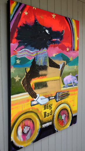 Where Dreams Come True by Scott Dykema |   Closeup View of Artwork 