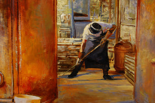 Scraping Slag by Onelio Marrero |   Closeup View of Artwork 