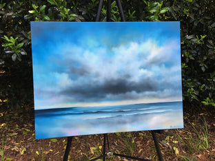 Original art for sale at UGallery.com | Sea Clouds by Nancy Hughes Miller | $750 | oil painting | 18' h x 24' w | photo 3