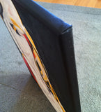 Original art for sale at UGallery.com | Seated Figure by Sumner Crenshaw | $375 | oil painting | 20' h x 16' w | thumbnail 2