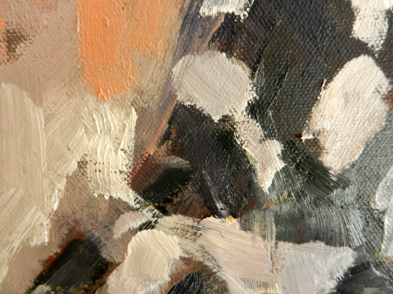 Seated Figure by Mary Pratt |  Closeup View of Artwork 