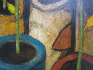Original art for sale at UGallery.com | Secret Greenhouse by Glenn Quist | $475 | acrylic painting | 16' h x 12' w | photo 4