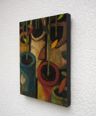 Original art for sale at UGallery.com | Secret Greenhouse by Glenn Quist | $475 | acrylic painting | 16' h x 12' w | photo 2