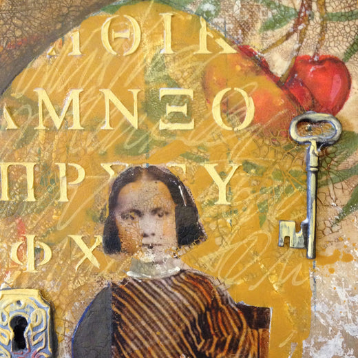 Segreto by Darlene McElroy |   Closeup View of Artwork 