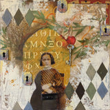 Original art for sale at UGallery.com | Segreto by Darlene McElroy | $500 | mixed media artwork | 12' h x 12' w | thumbnail 1