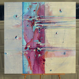 Original art for sale at UGallery.com | See Right Through Me by Cynthia Ligeros | $3,500 | oil painting | 36' h x 36' w | thumbnail 3