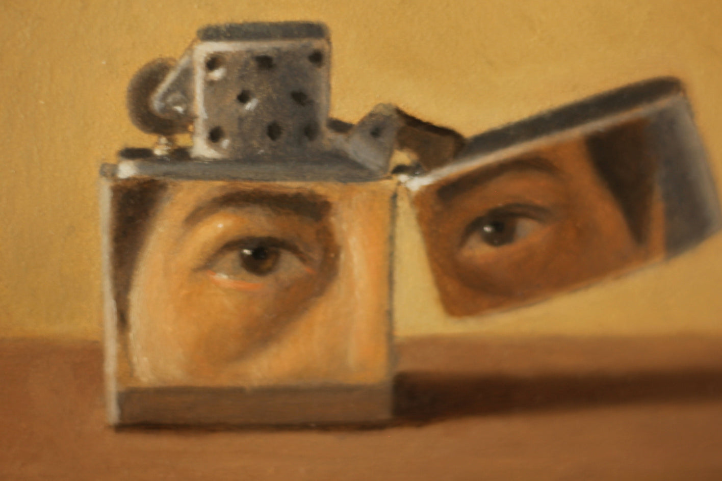 Contemplation by Jose H. Alvarenga |  Closeup View of Artwork 