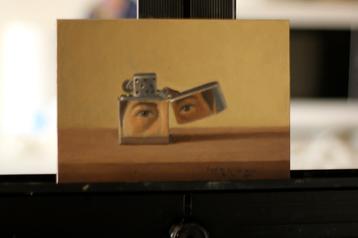 Contemplation by Jose H. Alvarenga |  Context View of Artwork 