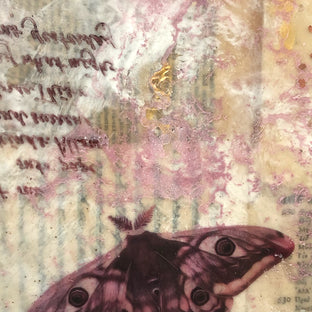 Original art for sale at UGallery.com | Daydreaming by Shannon Amidon | $1,650 | encaustic artwork | 24' h x 24' w | photo 3