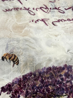Original art for sale at UGallery.com | Fleeting Moments by Shannon Amidon | $2,500 | encaustic artwork | 36' h x 24' w | photo 4