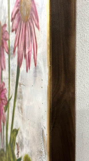 Original art for sale at UGallery.com | Wellbeing by Shannon Amidon | $2,500 | encaustic artwork | 36' h x 24' w | photo 2