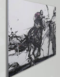 Original art for sale at UGallery.com | Lightning by Shao Yuan Zhang | $6,500 | acrylic painting | 36' h x 48' w | thumbnail 2