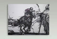 Original art for sale at UGallery.com | Lightning by Shao Yuan Zhang | $6,500 | acrylic painting | 36' h x 48' w | thumbnail 3