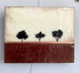 Original art for sale at UGallery.com | Il Mio Sangue by Shari Lyon | $450 | encaustic artwork | 8' h x 10' w | thumbnail 3