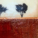 Original art for sale at UGallery.com | Il Mio Sangue by Shari Lyon | $450 | encaustic artwork | 8' h x 10' w | thumbnail 4