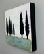 Original art for sale at UGallery.com | Italian Green by Shari Lyon | $525 | encaustic artwork | 10' h x 10' w | thumbnail 2