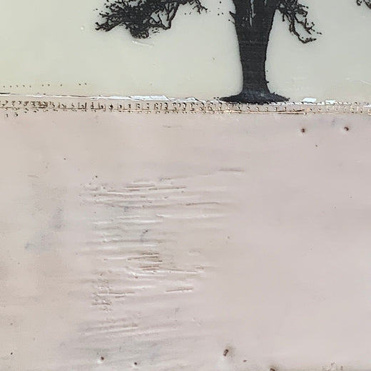 Pink and White Everlasting by Shari Lyon |   Closeup View of Artwork 