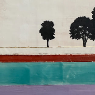 Original art for sale at UGallery.com | Terra Colorata (Colorful Earth) by Shari Lyon | $2,650 | encaustic artwork | 24' h x 20' w | photo 4