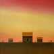 Original art for sale at UGallery.com | Farmhouse Under a Sunset Sky by Sharon France | $1,650 | acrylic painting | 24' h x 24' w | thumbnail 1