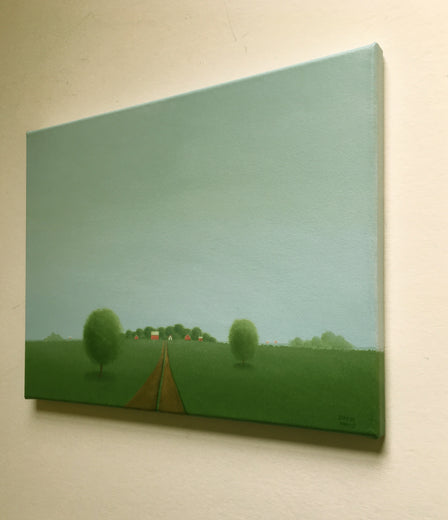 Headed to the Old Farm by Sharon France |  Context View of Artwork 
