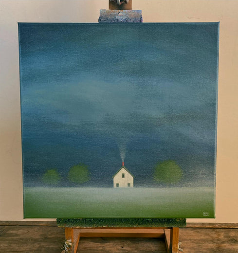 In the Quiet of the Mist by Sharon France |  Context View of Artwork 