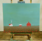 Original art for sale at UGallery.com | Overcast Sky Over the Poppy Farm by Sharon France | $1,400 | acrylic painting | 16' h x 20' w | thumbnail 3