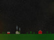 Original art for sale at UGallery.com | Under a Starry Night Sky by Sharon France | $1,800 | acrylic painting | 18' h x 24' w | thumbnail 4